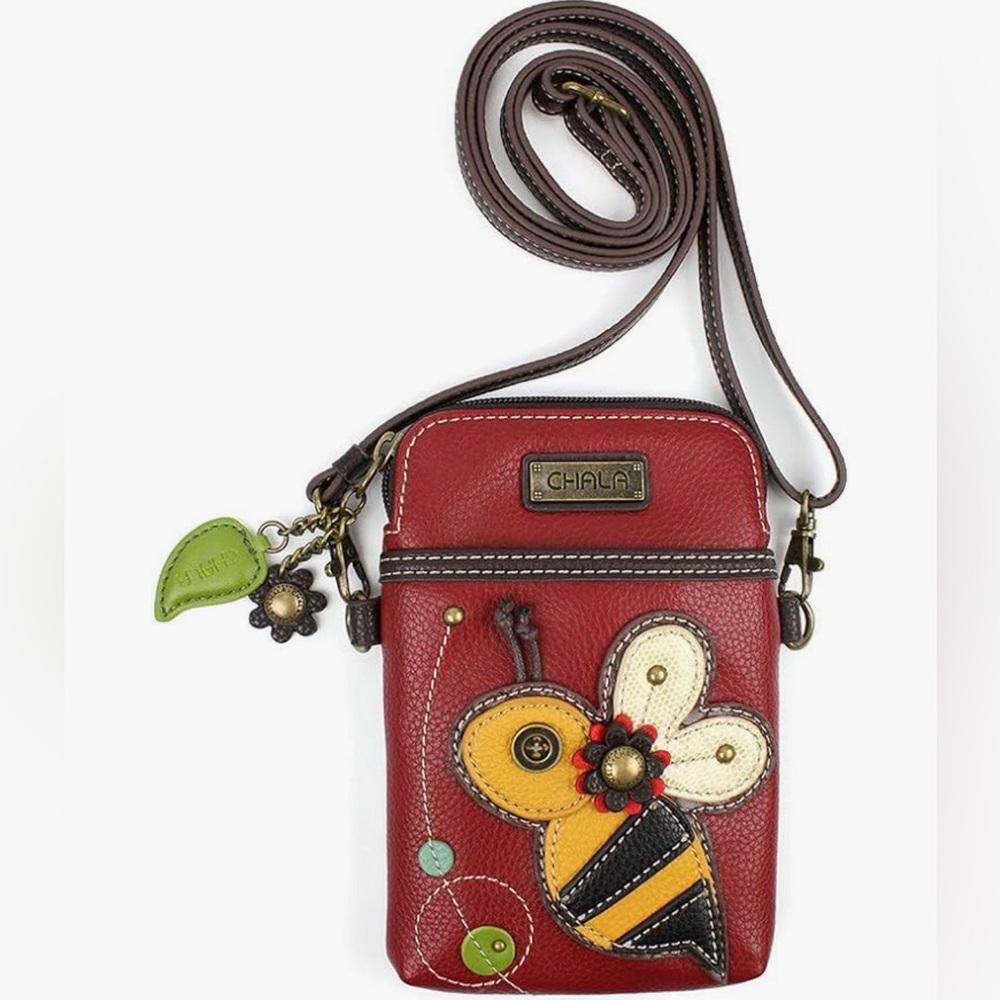 Chala bee leather purse wallet